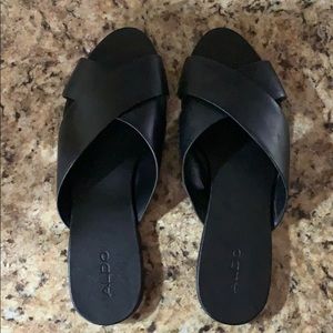 ALDO Black Sandal
